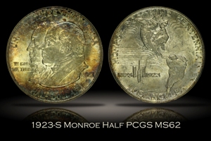 1923-S Monroe Doctrine Half PCGS MS62