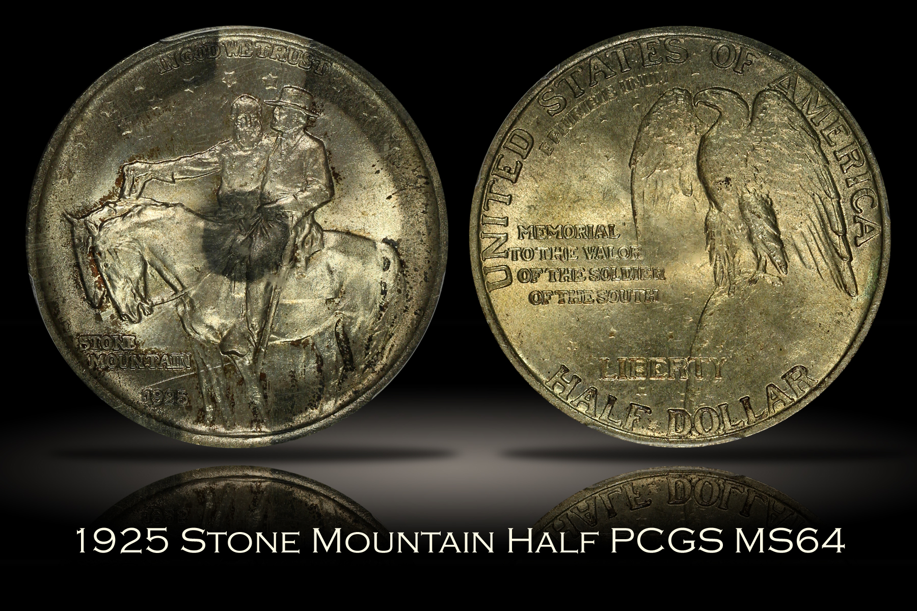 1925 Stone Mountain Half PCGS MS64