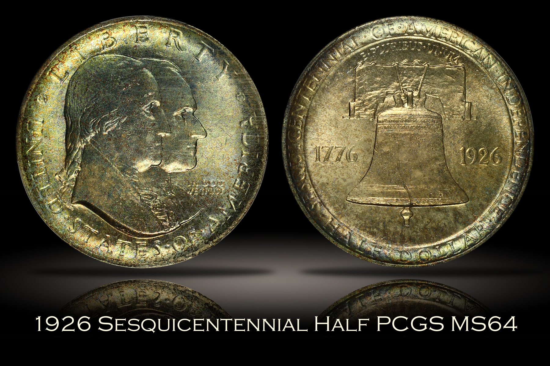 1926 Sesquicentennial Half PCGS MS64
