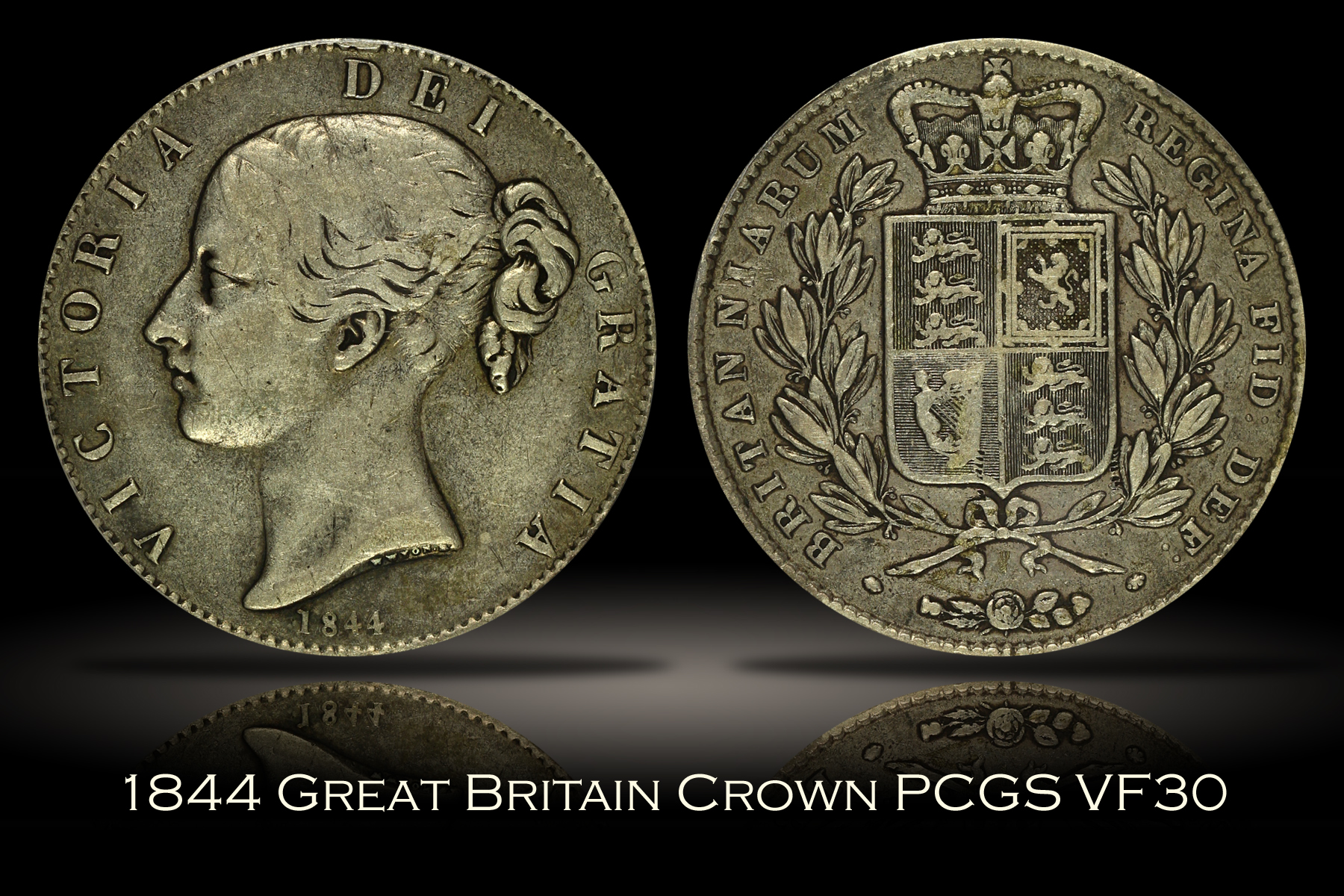 1844 Great Britain Crown PCGS VF30