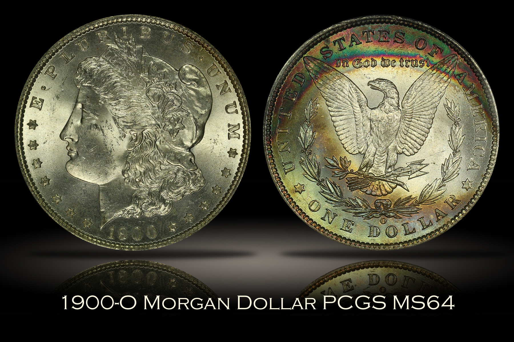 1900-O Morgan Silver Dollar PCGS MS64