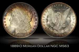 1889-O Morgan Dollar NGC MS63