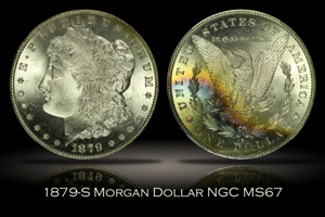 1879-S Morgan Dollar NGC MS67