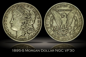 1895-S Morgan Dollar NGC VF30