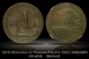1915 Montana at Panama-Pacific Expo HK-409 NGC MS64BN