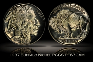1937 Proof Buffalo Nickel PCGS PR67CAM