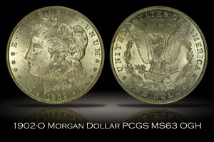 1902-O Morgan Dollar PCGS MS63
